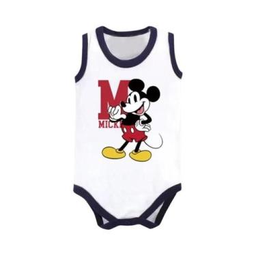 Imagem de Macacão De Verão Estampado Da Minnie Mouse Para Bebês Meninos E Menina