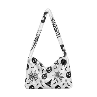 Imagem de GAIGEO Lemons Bolsa de ombro feminina, bolsa de ombro, bolsas de ombro para mulheres, Festa de Halloween, One Size