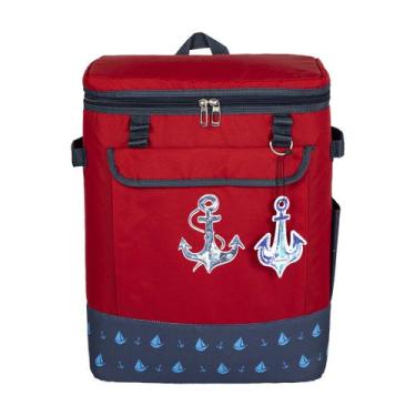 Imagem de Mochila Térmica Sailboat Anemoss, Vermelho