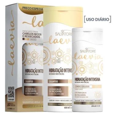Imagem de Kit hidratacao intensiva sh 400ml + cond 180ml - laevia - SALVATORE