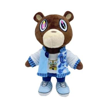Imagem de Urso De Pelúcia Kawaii Kanye West 26-30cm Brinquedo Macio Decorativo P