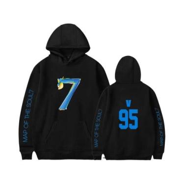 Imagem de Moletom JIMIN Map of Soul 7 Para Homens E Mulheres, Estilo Hip Hop Cas