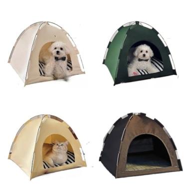 Imagem de Cama Caminha De pet Cachorro Barraca Tenda Toca Iglu Toca Cães Gato Pequeno Médio Grande Oxford,toca gatom,casinha de gato (Aleatório)