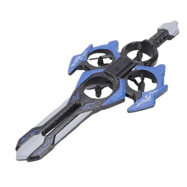 Imagem de Diydeg Avião RC Com Espada Voadora, Drone RC Com Controle de Gestos Com Luz LED e Rolo de Acrobacias de 360°, Avião de Espuma Com Controle Remoto Multifuncional para Crianças, Adultos (azull)