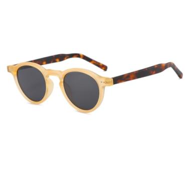 Imagem de JRLLFD Óculos de sol femininos, masculinos, redondos, retrô, solares, lentes para mulheres (5)