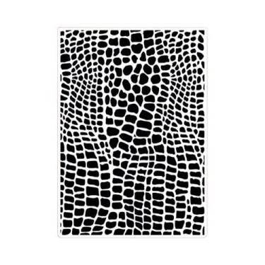 Imagem de Pastas De Embossing Plásticas Com Floco De Neve, Veado E Folhas Para S