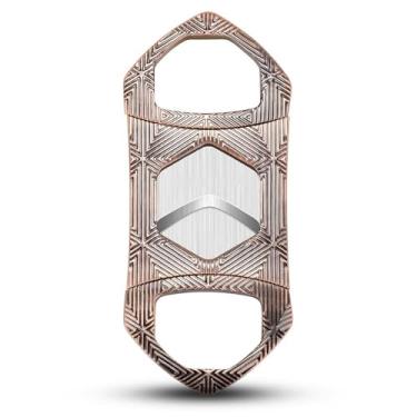 Imagem de JDIME Cortador de charutos portátil multicolorido, lâmina de aço inoxidável de grande diâmetro, tesoura afiada (rosa)