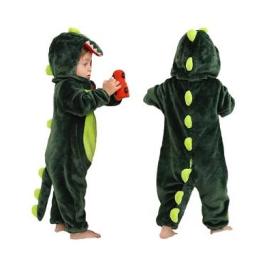 Imagem de Pijamas Kigurumi Para Bebês De 0 a 4 Anos, Roupas De Dormir De Inverno