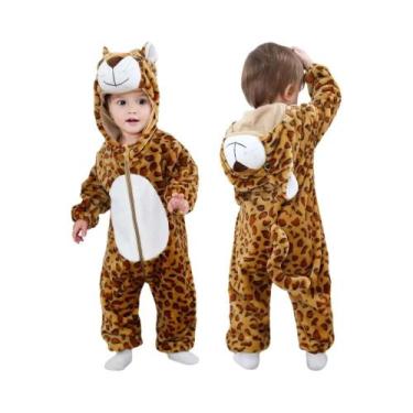Imagem de Pijamas Kigurumi Para Bebês De 0 a 4 Anos, Roupas De Dormir De Inverno