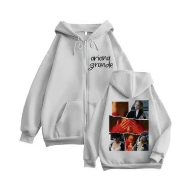 Imagem de Moletom Unissex Oversized Hip Hop Rapper Ariana Grande Brighter Days A