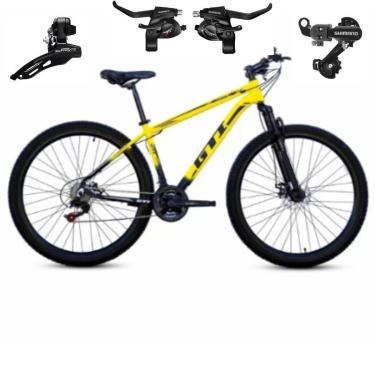 Imagem de Bicicleta Mtb Aro 29 Gti Roma 24v Freio Mecânico Cambios Trocadores Shimano-Unissex
