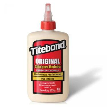 Imagem de Cola Adesivo Titebond Original Wood Glue Para Madeira 255 gr