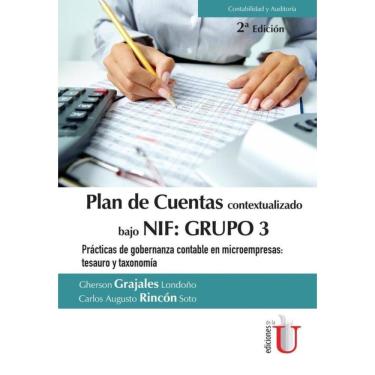 Imagem de Plan de cuentas  contextualizado bajo Nif: grupo 3 prácticas de gobernanza  contable en microempresa