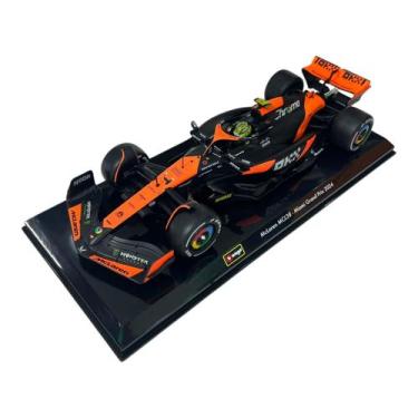Imagem de Miniatura Fórmula 1 F1 McLaren MCL38 L. Norris Acrilico 1:24 - Bburago