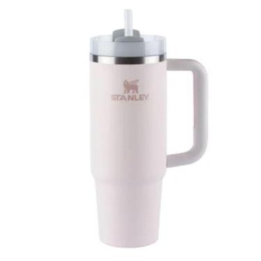 Imagem de Garrafa Térmica Quencher 2.0 Rose Quartz 887ml Stanley Rosa Claro