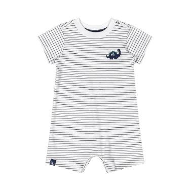 Imagem de Macaquinho Listrado para Bebê Quimby-Masculino