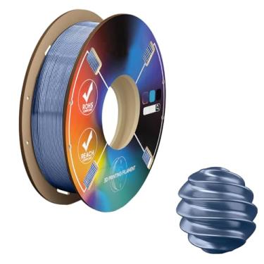 Imagem de Filamento PLA 1,75 mm, carretel de 200 g de filamento de impressora 3D perfeitamente enrolado, alta precisão dimensional +/- 0,02 mm, material de impressão sem emaranhado compatível com a maioria das