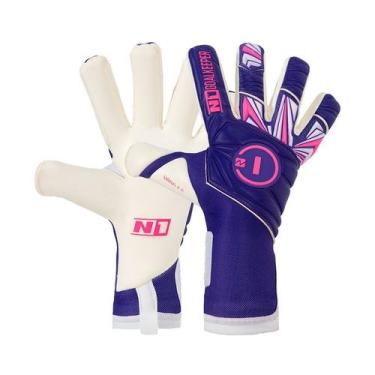 Imagem de Luva de Goleiro Profissional N1 Sirius - N1 Goalkeeper, 11, Roxo