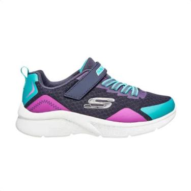 Imagem de Tênis Running Infantil Skechers Microspec Roxo, Ccmt, 30