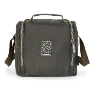 Imagem de LANCHEIRA TERMICA TRANSVERSAL UP4YOU CRINKLE VERDE LUXCEL-Feminino