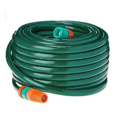 Imagem de Mangueira Reforçada Para Jardim 1/2 30 Mts Verde Tramontina, Verde