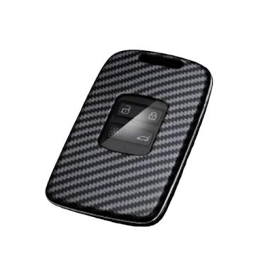 Imagem de Capa De Chave De Carro Abs Compatível Com Renault Koleos Kadjar Scenic Megane Sandero Espace Clio Captur Kangoo Laguna Talisman Twingo(Carbon shell)