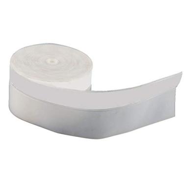 Imagem de aqxreight Tira de Vedação de Silicone de 45 Mm para Portas e - Barreira Autoadesiva à Prova de Intempéries de 5 M para Correntes de Ar e Ruído - Fita de Isolamento de Janela de Porta para Lacunas de