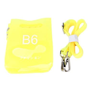 Imagem de SIWOTED Bolsa de cabeleireiro e barbeiro, cinto ajustável, bolsa de tesoura, coldre com cinto de ombro para cabeleireiros, cabeleireiros (Amarela)