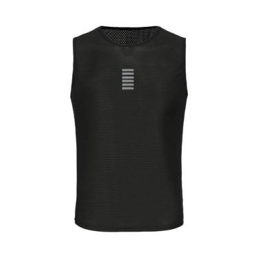 Imagem de Camisa De Ciclismo Sem Mangas Masculina 2023 Jersey De Corrida MTB Rsa