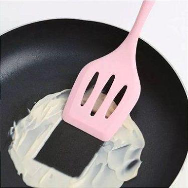 Imagem de Kit Utensílios De Silicone Para Cozinha 5 Peças Espátula Fue Pincel Co