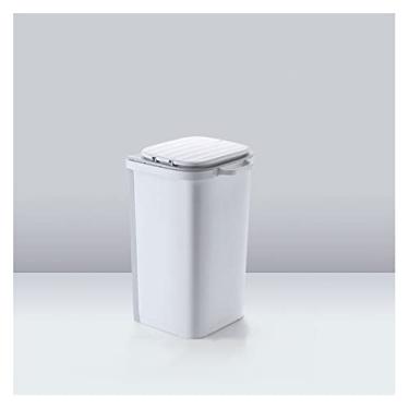 Imagem de Caixotes de lixo, caixas de lixo sortiwaste de 10L, grande para cozinha, cozinha, armazenamento de lixo, caixas de lixo montadas na parede, com tampa lata de lixo/B/a/a