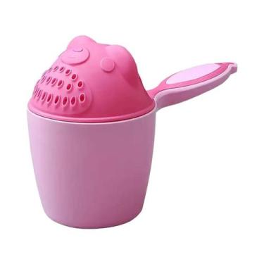 Imagem de Kit De Banho Para Bebê Com Desenhos Animados, Copo Para Shampoo, Balde