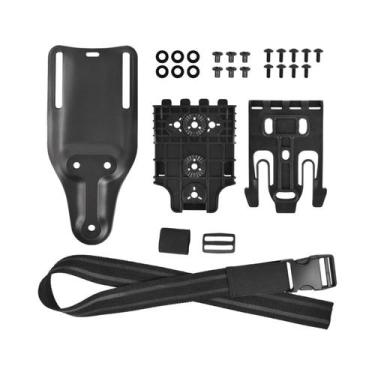 Imagem de Kit De Coldre De Perna De Liberação Rápida 3 Peças Com Adaptador QLS 1