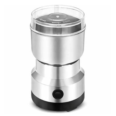 Imagem de Moedor de Café Elétrico Inox, 200 W, Copo 150 g, Lâminas em Aço, Tampa com Segurança, 110 V