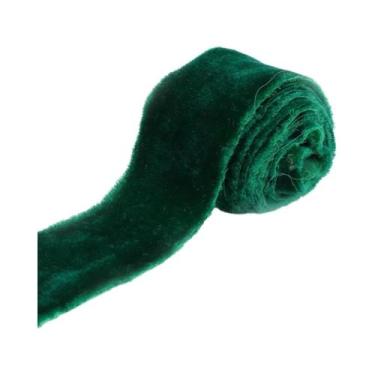 Imagem de Fita De Veludo De Seda Com Bordas Desfiadas De 4cm Para Convites De Ca