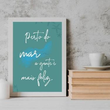 Imagem de Quadro Preto 33X24Cm Decoração Versátil Papel Fotográfic