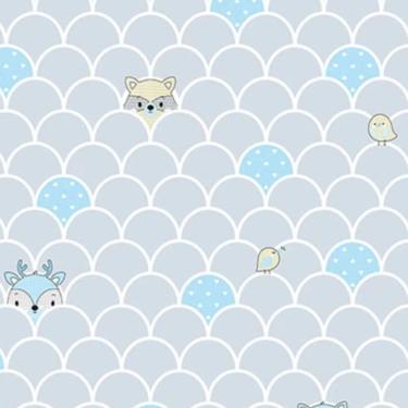 Imagem de Papel de Parede YOYO II Infantil Azul YY204101R