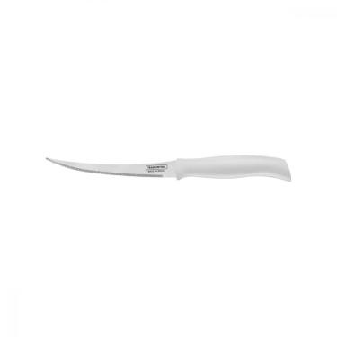 Imagem de Faca para Tomate Tramontina Profit com Lamina em Aço Inox e Cabo de Polipropileno Branco 5"
