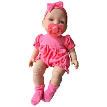 Imagem de Boneca gêmeos bebezinho real vinil macio presente criativo divertido -