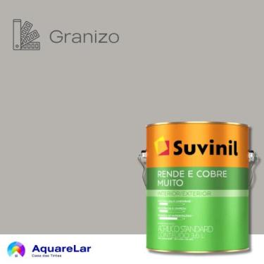 Imagem de Rende & Cobre Muito Suvinil Fosco 3,2L, GRANIZO