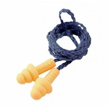 Imagem de Protetor Auricular Silicone Maxxi Royal Com Cordão Kit com 50 Un vária