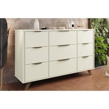 Imagem de Buffet De Sala Jantar Olimpia 9 Gavetas Off White - Europa