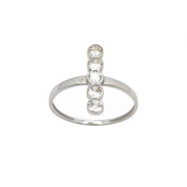 Imagem de Anel em Ouro 18K com Zirconia - Joia de Compromisso - Justino Ribas, 2