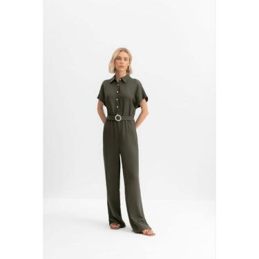 Imagem de Macacão feminino em alfaiataria Essendi-Feminino