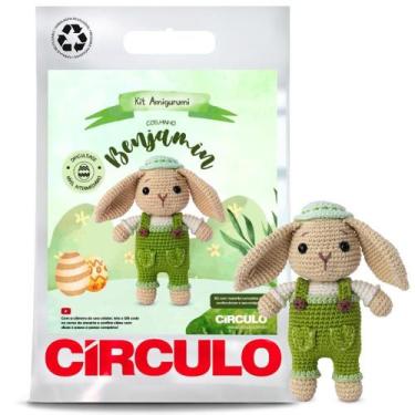 Imagem de Kit Amigurumi Páscoa 2026 Círculo - Coelhinho Benjamin
