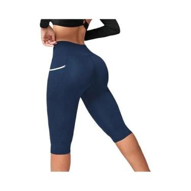 Imagem de Calças De Yoga Femininas De Cintura Alta Com Controle De Barriga, Legg