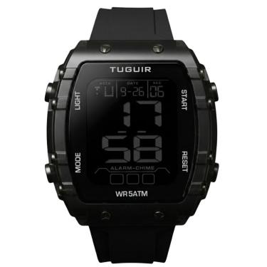 Imagem de Relógio Masculino Tuguir Digital TG30449 Preto-Masculino