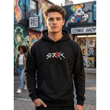 Imagem de Moletom Unissex - Skrillex - Premium Tamanho:XGCor:Preto - Shimai, XG,