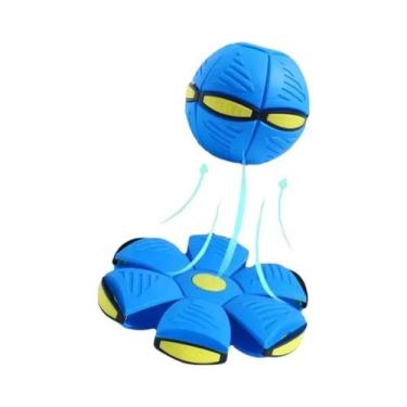 Imagem de Brinquedo Para Cães Em Forma De Disco Voador Durável E Elástico Para A