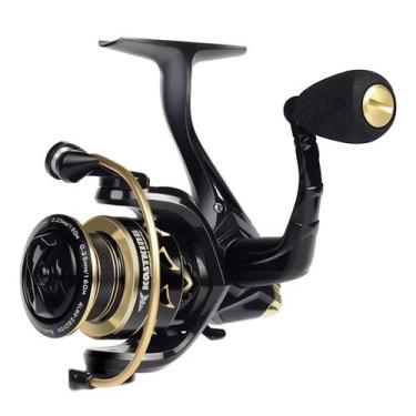 Imagem de Molinete de Pesca Valiant Eagle Gold Black - KastKing, 3000